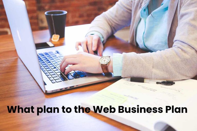 What plan to the Web Business Plan – Full Summary