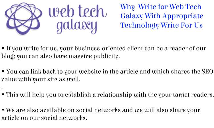Web Tech Galaxy Appropriate Technology  Write For Us