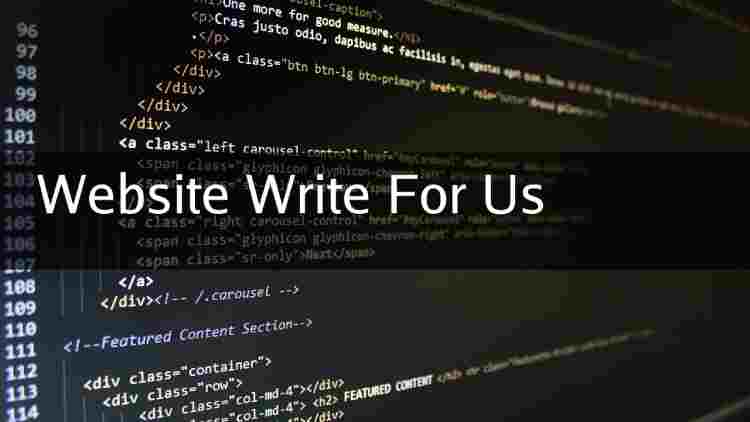 Website Write For Us