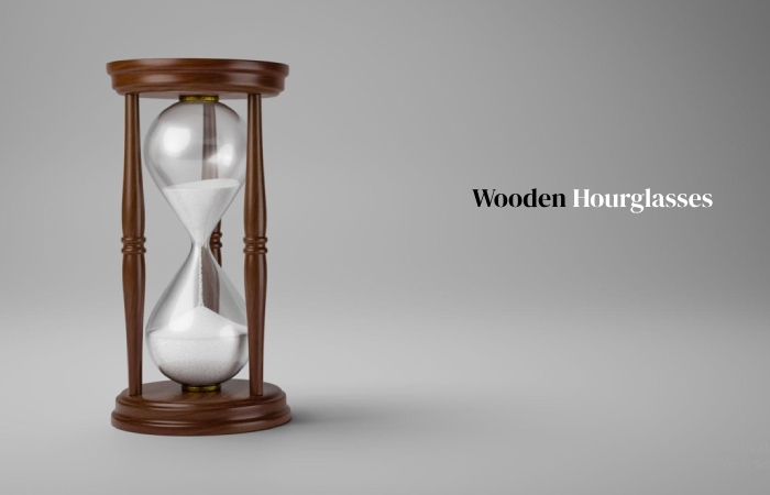 Wooden Hourglasses