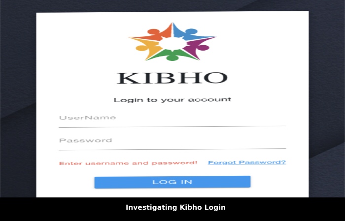 Investigating Kibho Login