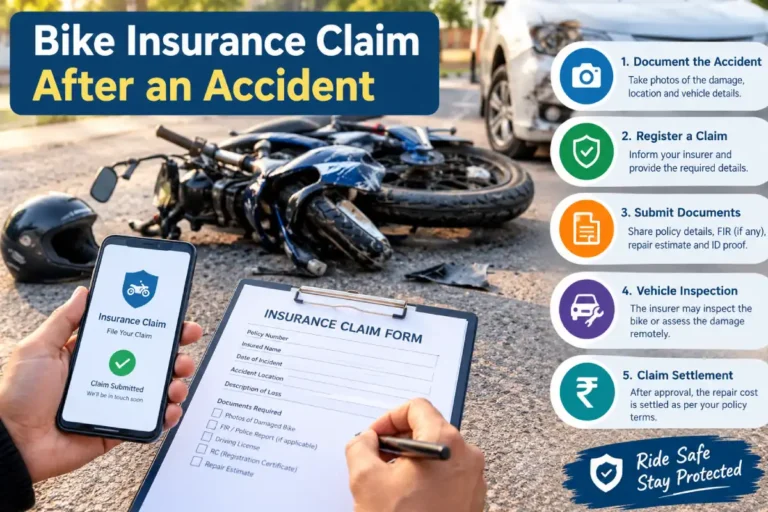 Bike insurance claim after an accident: what evidence should you preserve?